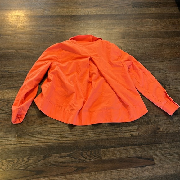 CAbi 5098 Tiger Lily Resort Orange Jacket Soft Medium M EUC - Picture 8 of 8